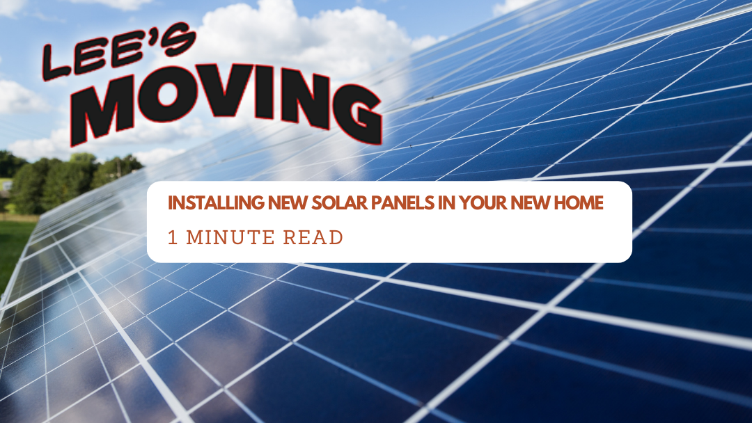 Solar Panels for your new home